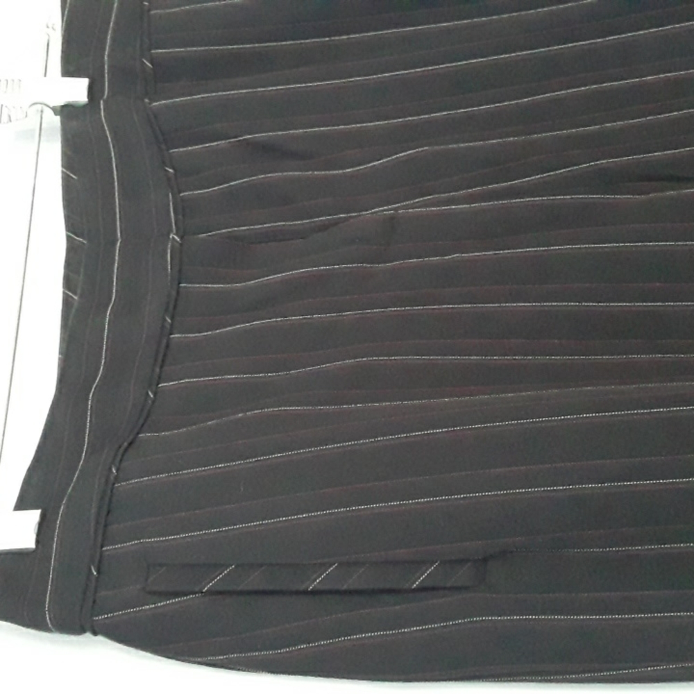 Dalia Collection Trouser Pants, Straight Leg, Black 2/white & burgundy, Size 4P